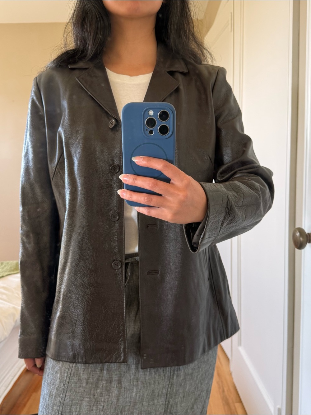 Perfect Vintage Brown Leather Jacket